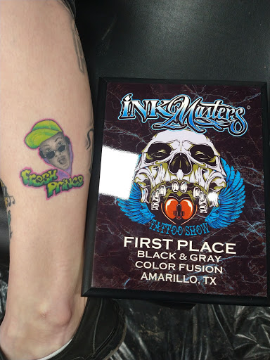 Explore cute witch tattoo ideas, creative tattoo ideas in Abilene, available at A Tattoo Experience by Spaz