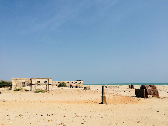 Dhanushkodi Beach