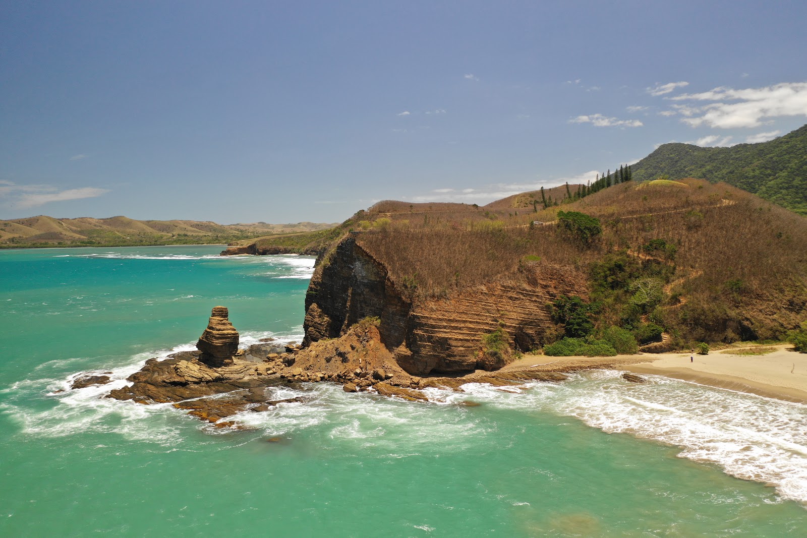 Photo de Roche Percee Beach et ses beaux paysages