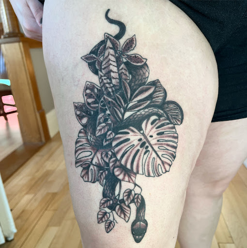 Explore gothic tattoo ideas, creative tattoo ideas in Fargo, available at Fever Dream Tattoo