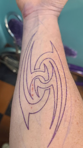 Explore r2d2 tattoo ideas, creative tattoo ideas in Fall River, available at Fall River Tattoo Co