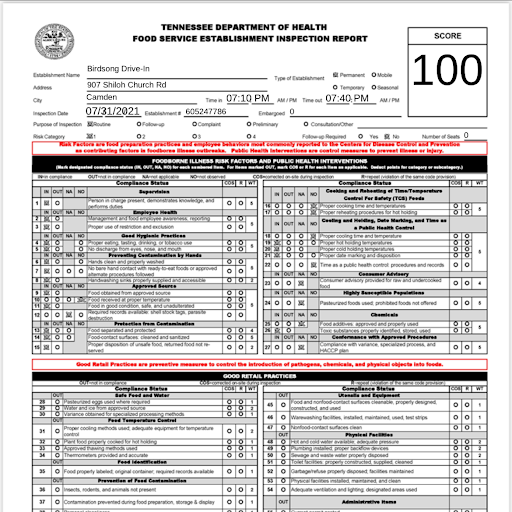 Drive-in Movie Theater «Birdsong Drive-In Theater», reviews and photos, 907 Shiloh Church Rd, Camden, TN 38320, USA