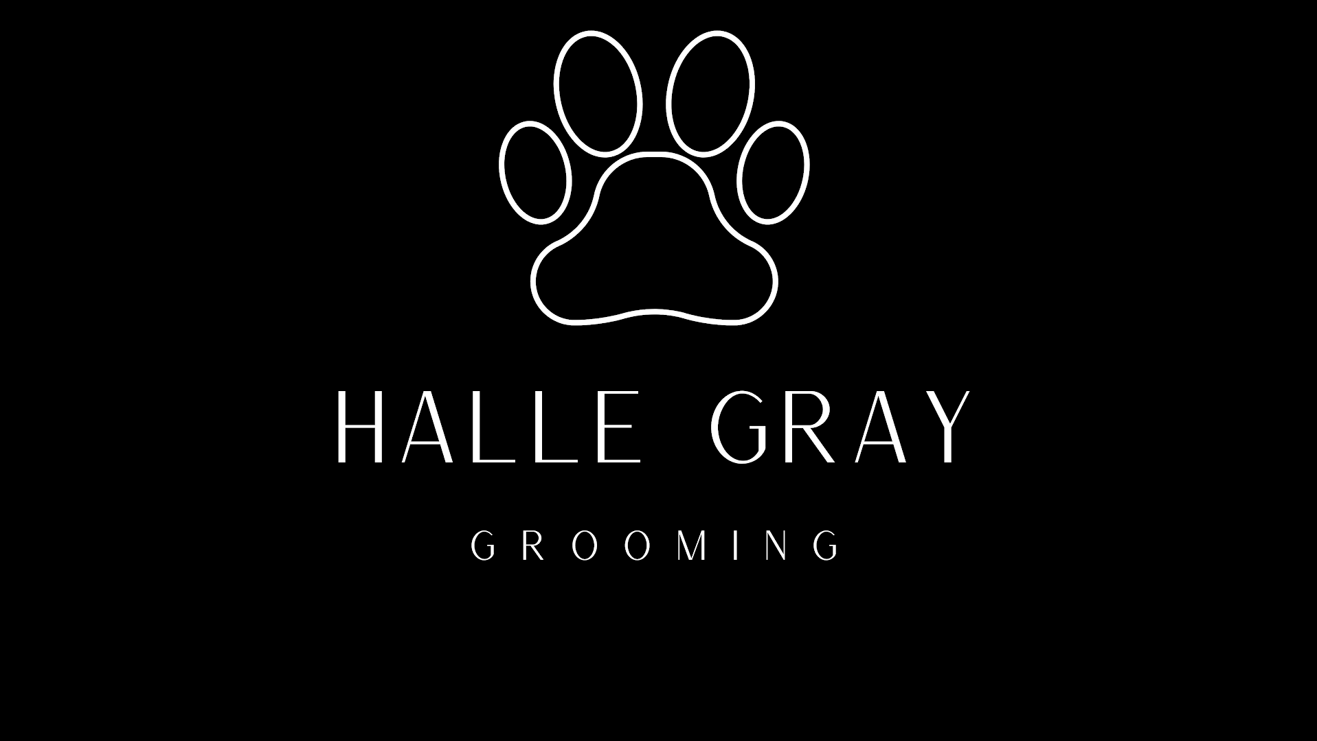 Halle Gray Grooming