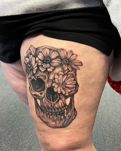 Explore mens outer forearm tattoo ideas, creative tattoo ideas in Fort Oglethorpe, available at The Helm Tattoo & Piercing