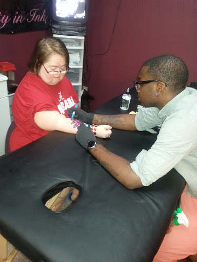 Explore barber tattoo ideas, creative tattoo ideas in Anniston, available at Wicked Game Tattoo & Piercing Studio