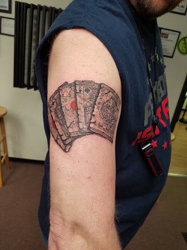 Explore cauldron tattoo ideas, creative tattoo ideas in Macomb, available at Naez Ink