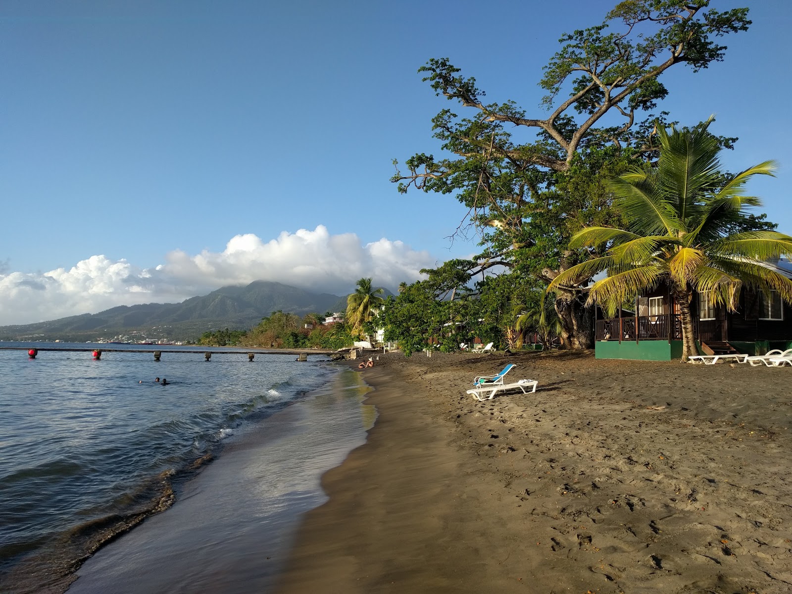 Foto av Coconut Beach med en rymlig kustlinje