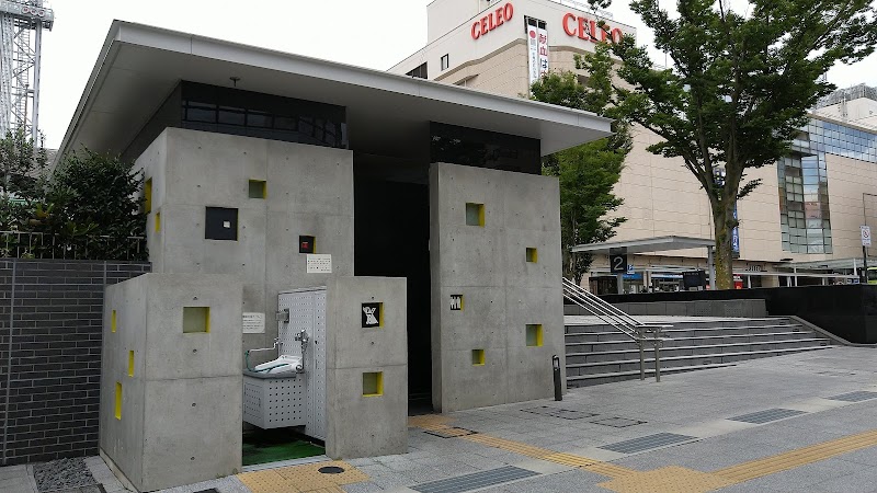 甲府駅南口 駅前広場公衆トイレ・補助犬用トイレ