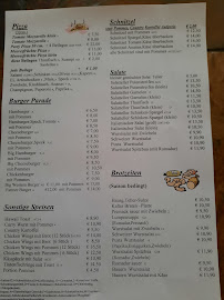 Menu du Pilskneipe Spitzbua à Nordendorf