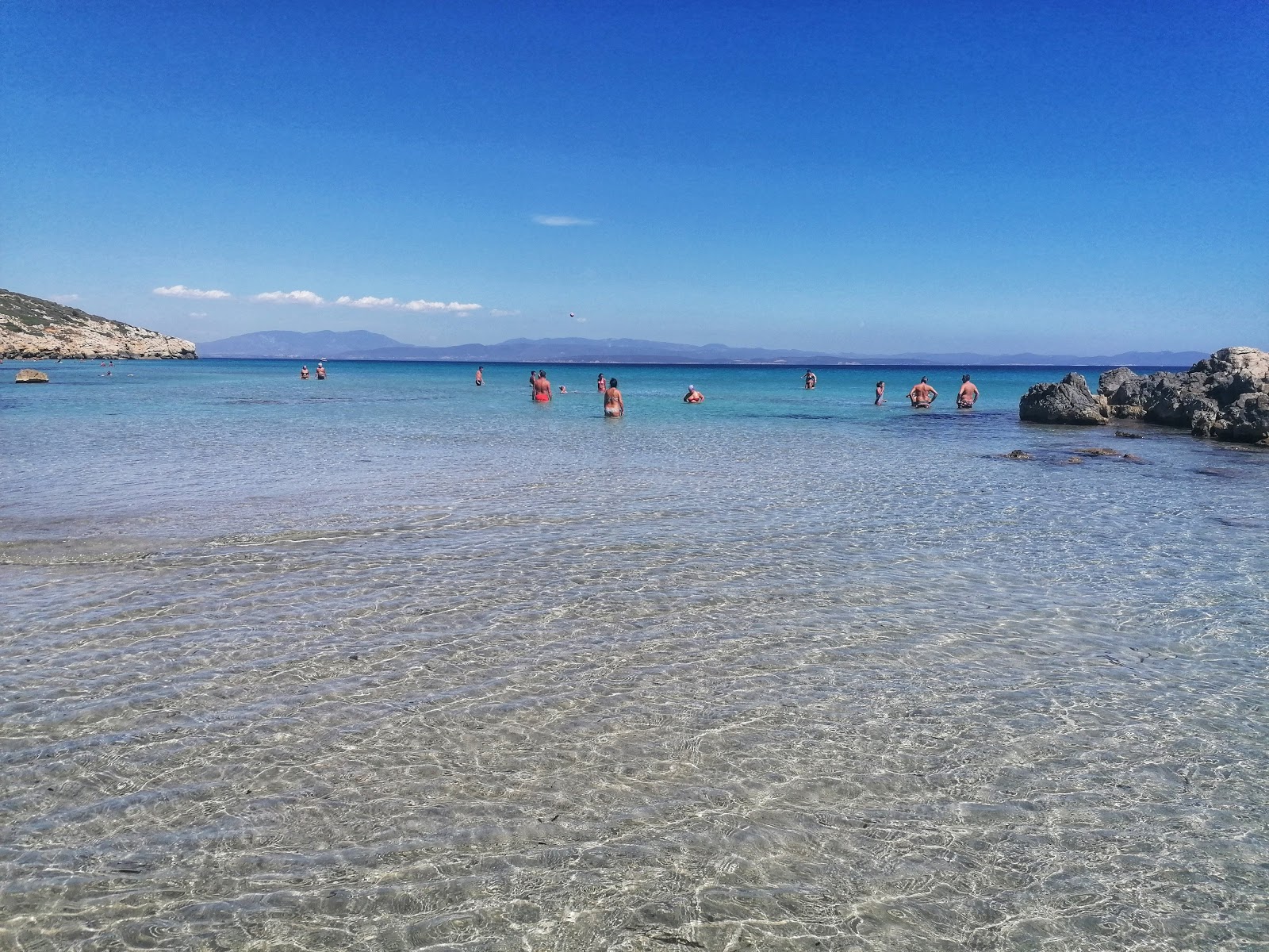 Photo de Plage de Coaquaddus avec un niveau de propreté de partiellement propre