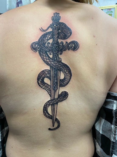 Explore indian chief tattoo ideas, creative tattoo ideas in Lawton, available at Impact Ink Tattoo Studios