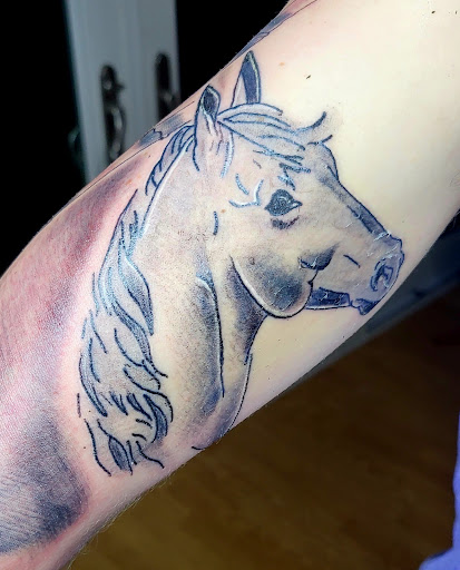Explore stitched tattoo ideas, creative tattoo ideas in Meridian, available at SK-Tattoo1