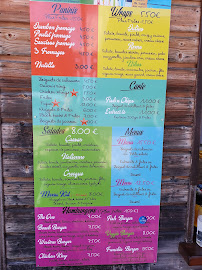 Menu / carte de Beach flamingo Restaurant de plage à La Jemaye-Ponteyraud