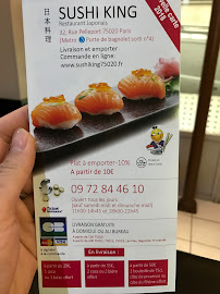 Sushi du Restaurant de sushis SUSHI KING paris 20e ( Nous Ne Sommes Pas KING SUSHI de Paris 5e) Merci ! - n°6