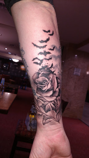 Explore fake tattoo ideas, creative tattoo ideas in Mandan, available at Dolls Studios Tattoo & Piercing