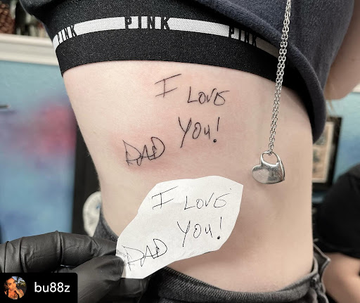 Explore boyfriend tattoo ideas, creative tattoo ideas in Murrieta, available at Diamond City Tattoo & Piercing