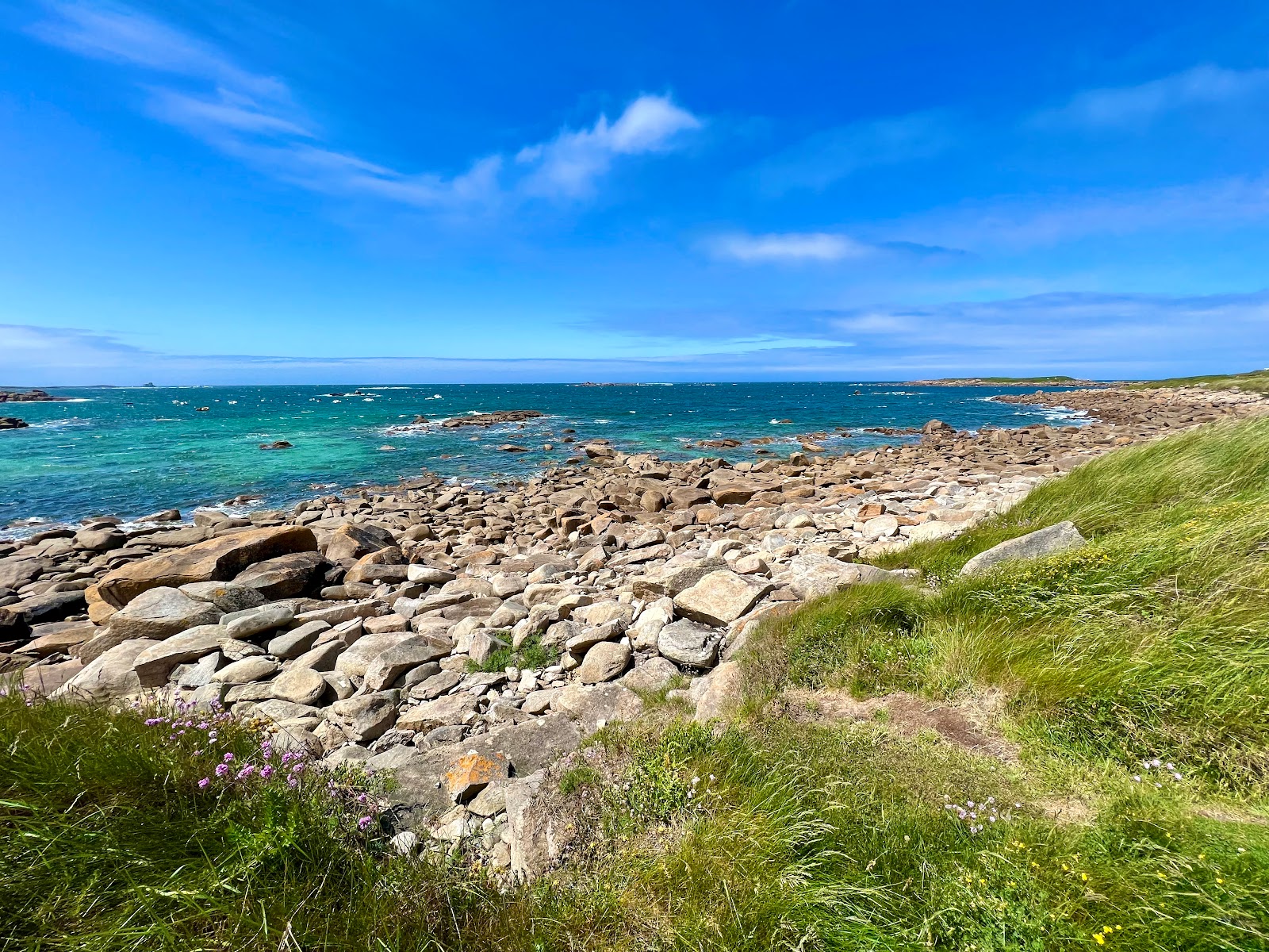 Photo de Plage de Landrellec - endroit populaire parmi les connaisseurs de la détente