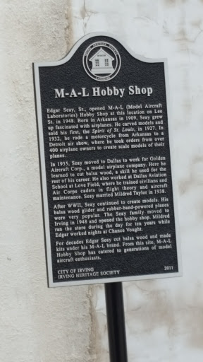 Craft Store «Mal Hobby Shop», reviews and photos, 108 Lee St, Irving, TX 75060, USA
