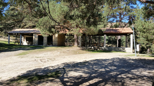 Área de acampada. La Dehesilla. en Villar del Cobo