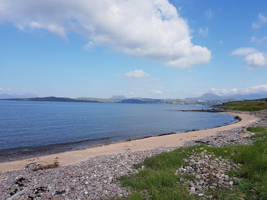 Gruinard Camping Beach