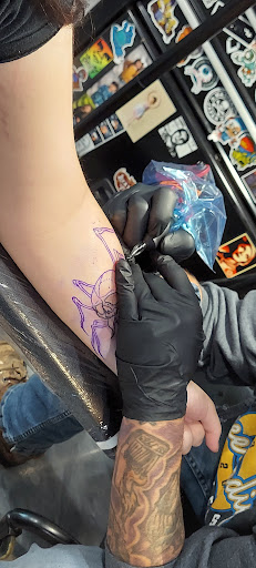 Explore anime tattoo ideas for guys, creative tattoo ideas in Fremont, available at Lucky Lukes Tattoo Studio