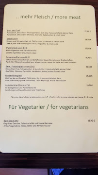 Carte du Restaurant Die kleine Rosteria à Weiden in der Oberpfalz