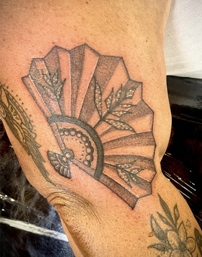 Explore bonnie and clyde tattoo ideas, creative tattoo ideas in Hampton, available at Foley Inkd Tattoo Studio