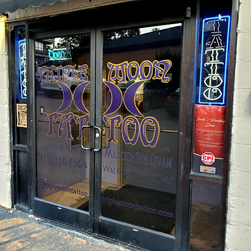 Explore cyborg tattoo ideas, creative tattoo ideas in Raleigh, available at Triple Moon Tattoo