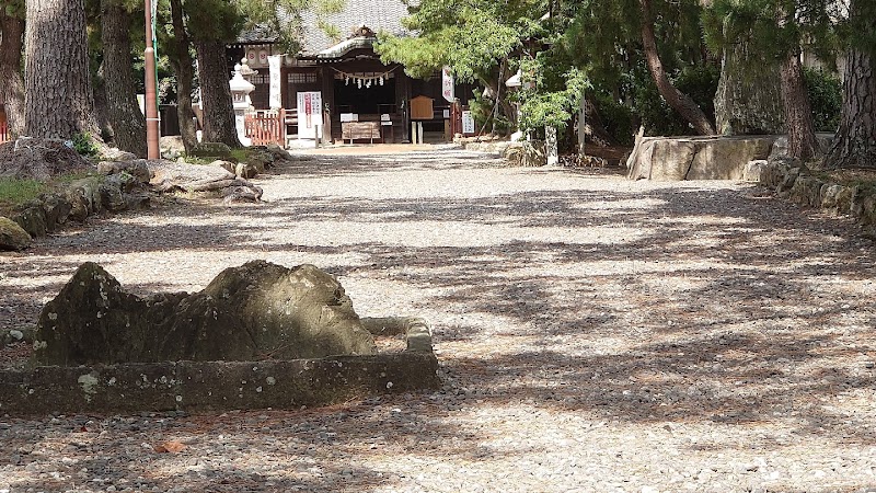 吉田神社 影降石