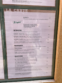 LA GÂCHE à Lyon menu