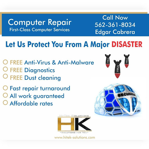 Computer Repair Service «Hi-Tek Solutions - Computer Services & iPad Repair», reviews and photos, 11917 Paramount Blvd h, Downey, CA 90242, USA