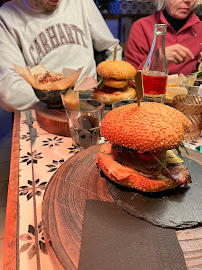 Plats et boissons du Restaurant de hamburgers Papa Renard Morzine - franburgés et bières - n°12