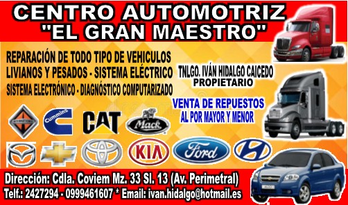 Centro Automotriz El Gran Maestro - Guayaquil
