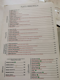 Restaurant indien New Jawad Longchamp à Paris - menu / carte
