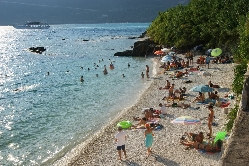 Foto van Small Vasiliki met direct strand