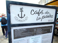 Café de la Paix à Saint-Martin-de-Ré menu