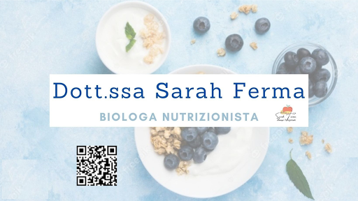 Dott.ssa Sarah Ferma-Biologa Nutrizionista