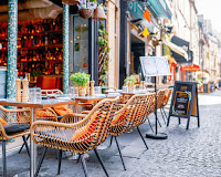 Bar du Restaurant italien Lombardi à Paris - n°1