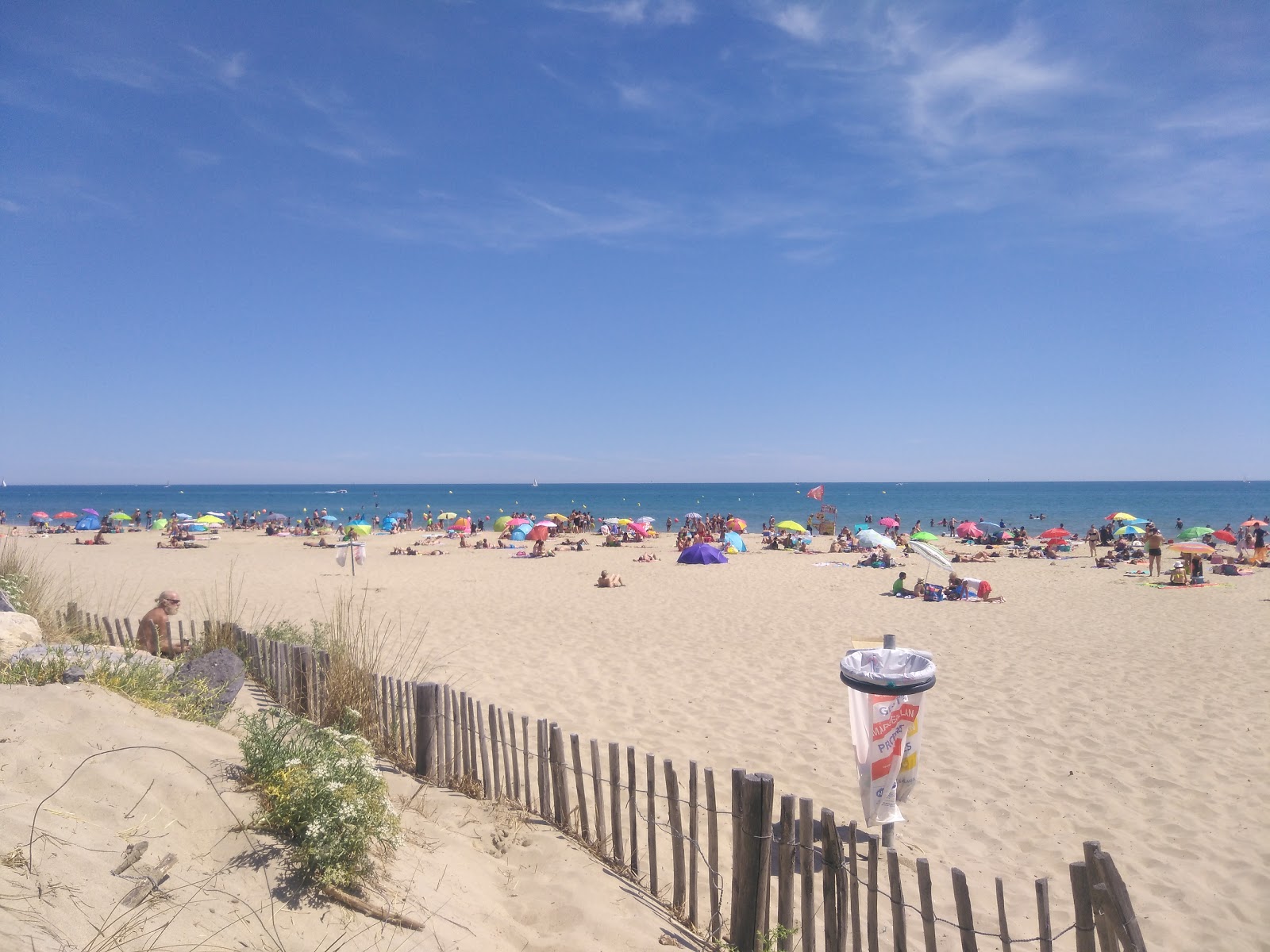 Foto van Marseillan beach - populaire plek onder ontspanningskenners