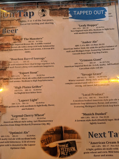 Brewery «Tilted Axis Brewing Company», reviews and photos, 303 W Nepessing St, Lapeer, MI 48446, USA