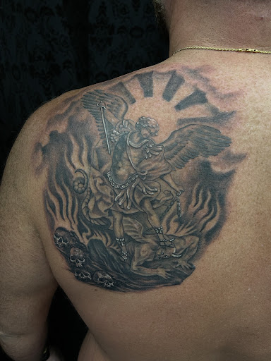 Explore tattoo ideas over scars, creative tattoo ideas in Maumelle, available at Lucky Bella Tattoos