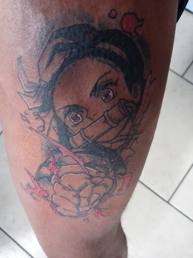 Explore marathon tattoo ideas for guys, creative tattoo ideas in Ocoee, available at Slaughterized Ink Tattoo and Piercing Studio