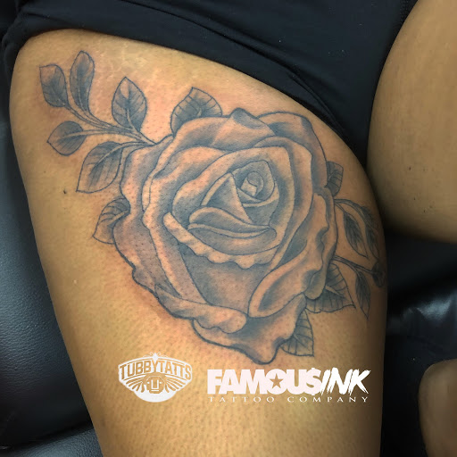 Explore saint tattoo ideas, creative tattoo ideas in Hammond, available at Famous Ink, Inc.
