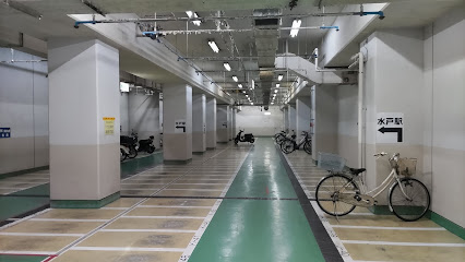 水戸駅北口地下自転車駐車場