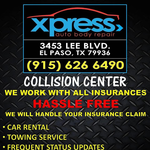 Auto Body Shop «Xpress Body Repair», reviews and photos, 3453 Lee Blvd, El Paso, TX 79936, USA