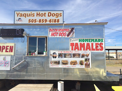 yaquis hotdogs and more - 6th St and Reinken, 306 N 6th St, Belen, NM 87002