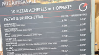 Menu / carte de Pizza Roc à Grasse