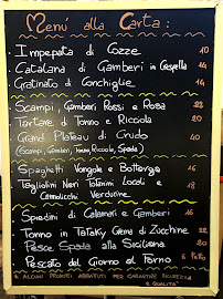 Fattoria del Pescatore à Castiglione della Pescaia menu