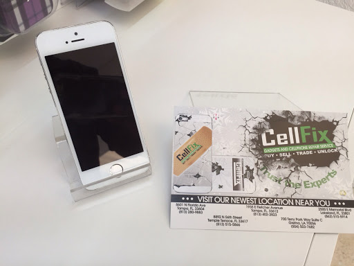 Cell Phone Store «CELLFIX - CELLPHONE REPAIR- TEMPLE TERRACE», reviews and photos, 8892 N 56th St, Temple Terrace, FL 33617, USA