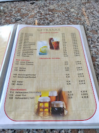 Menu / carte de Deichklause à Esens